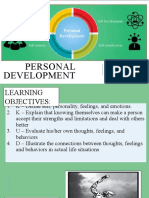 Personal Development Week 1