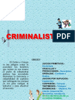 Evolucion, Conceptos y Finalidadde La Criminalistica