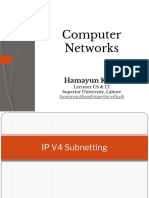 Computer Networks: Hamayun Khan