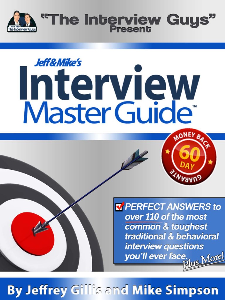Interview Master Guide | PDF | Interview | Job Interview