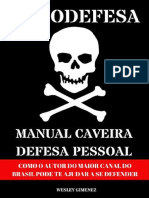 Resumo Autodefesa Manual Caveira Defesa Pessoal Autor Maior Canal Brasil Ajudar Defender 7d67