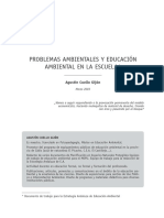 PROBLEMAS AMBIENTALES Y EDUCACION AMBIENTAL