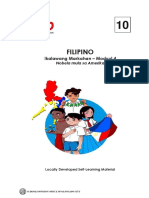 Filipino 10 2ND Quarter Module 4 Edited