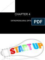 Chapter 4 Entrepreneurial Options