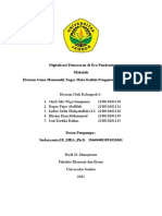 Makalah - Digitalisasi Pemasaran Di Era Pandemi - Kelompok 6