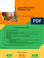 Agriculture Farm Business Plan by Slidesgo