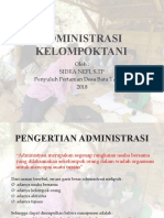 Administrasi Kelompoktani