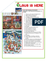 Picture Description Santa Claus Is Here Oneonone Activities Picture Description Exercises 139398