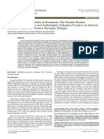 Gastrointestinal Nematodes in Ruminants