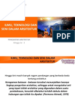 Teknologi Dan Seni Arsitektur