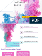 Monitoring Dan Evaluasi Pelaksanaan Patient Safety