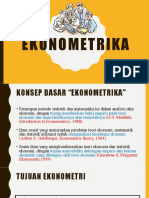 Ringkasan Ekonometrika 1-2