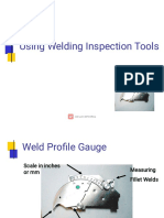 Using Welding Inspection Tools