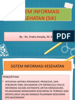 3. Sistem Informasi Kesehatan