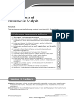 F5-15 Further Aspects of Performance Analysis