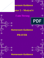 Homeroom Guidance Quarter 2 - Modyul 6: I Am Strong