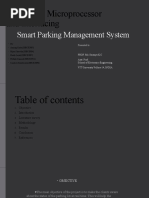 CSE 2006: Microprocessor and Interfacing: Smart Parking Management System