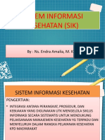 3. Sistem Informasi Kesehatan