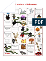 Snakes and Ladders - Halloween Trivia Game
