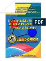 English For Academic Professional Purposes