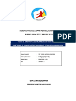 Kurikulum 2013 Revisi 2017: Rencana Pelaksanaan Pembelajaran (RPP)