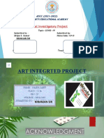 Final Investigatory Project: AISCC (2021-2022) Holy Hearts Educational Academy Subject:BIOLOGY