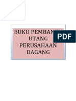 Buku Pembantu Utang Perusahaan Dagang