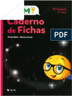 Caderno de Fichas Português - 1º Ano PLIM