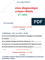 Evaluation Diagnostique-3ème APIC