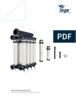 Technical Manual Ultrafiltration: Inge Watertechnologies AG