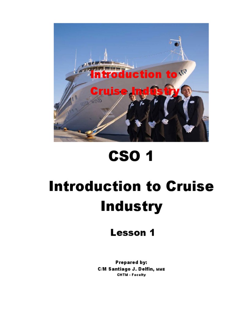 Cso 1 Lesson 1 1 Pdf Cruise Ship Ocean Liners
