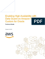 Enabling High Availability With Data Guard On Amazon RDS Custom For Oracle