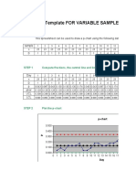P-Chart Template For Variable Sample Size (V. B3.0)