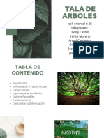 Tala de Arboles