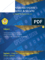 P10 Operating System - Protection & Security: M. Agreindra Helmiawan, S.Kom., M.T