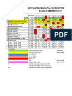 JADWAL DINAS BOUGENVILLE