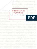 Biobibliografia de Miguel Torga