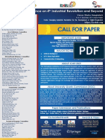 Call For Paper: International Conference On 4 Industrial Revolution and Beyond
