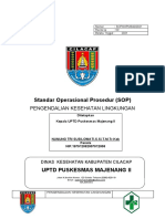 SOP Pengendalian Kesehatan Lingkungan