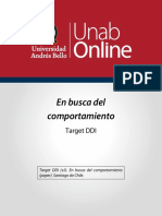 En Busca Del Comportamiento: Target DDI