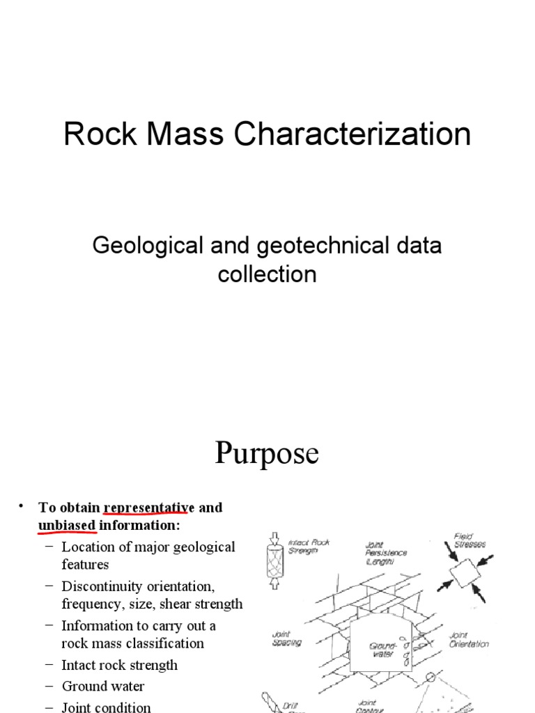 Rock Mass Characterization Techniques | PDF | Geotechnical Engineering ...