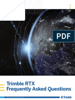 Trimble RTX Frequently Asked Questions: Transforming The Way The World Works