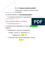 Reviewer - Key Concepts for Resource Allocation, Cost-Benefit, and LPP Problems