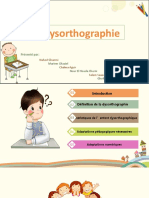 dysorthographie