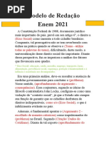 Modelos de Redação Coringa para Temas Sociais | PDF | Constituição