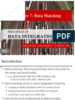 Chapter 7: Data Matching