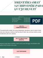 Farmakokinetika Obat Sedatif Dan Hipnotik Pada Hewan Uji Mencit