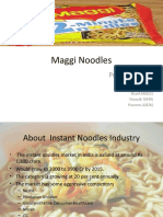 Maggi Noodles: Presebted By