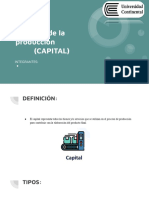 Factores de Producción (Capital)