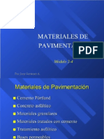 Materiales de Pavimentación - 1